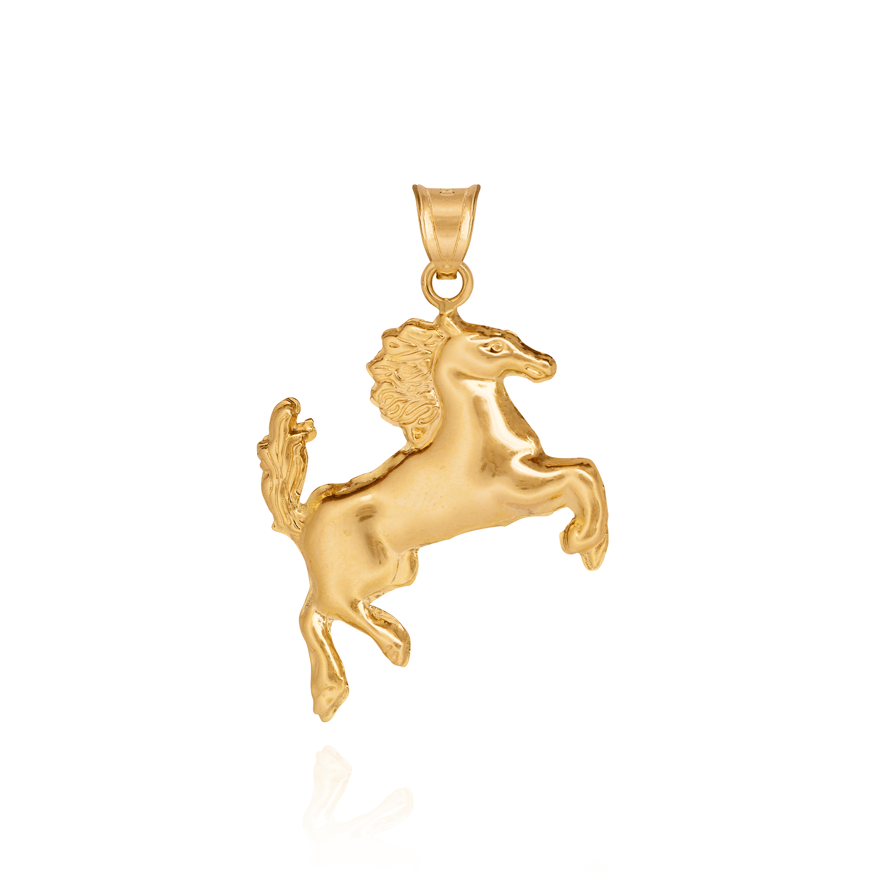 Golden Horse Pendant